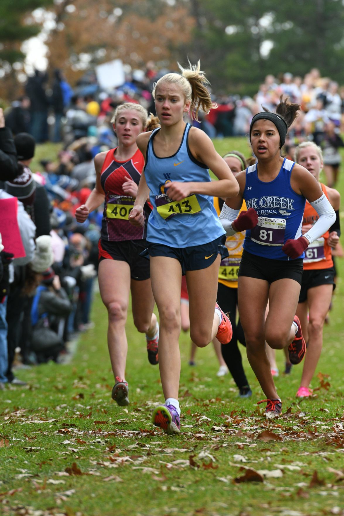 WIAA state cross country photo: Genevieve Nashold, Madison West
